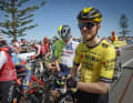 He already completed his first professional race at the Tour Down Under.