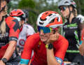 Women's cycling Viktoriia
