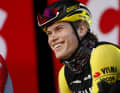 Per Strand Hagenes a le sourire. Le Norvégien de 21 ans s'est parfaitement intégré dans le peloton professionnel.