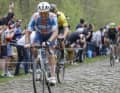 ... pendant la course dans la forêt d'Arenberg ...