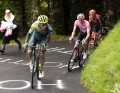 Bora captain Daniel Martinez tries to attack Pogacar, but has to realise that the Slovenian can't be shaken off