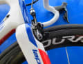 The fork of the Aircode is designed for direct mount brakes. So far, Shimano is the only series manufacturer to offer brakes for this standard.