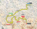 Die Karte zur 5. Etappe der Tour de France 2023