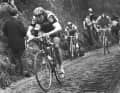 Irresistible: Jan Raas on his way to victory in the 1979 Tour of Flanders on the Koppenberg