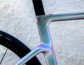 Le collier de serrage de la selle s'est déplacé dans le tube supérieur.