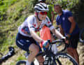 Antonia Niedermaier (CANYON//SRAM zondacrypto) gewann die Nachwuchswertung der Rundfahrt.