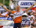 Bei der Tour 2000 gelang Erik Dekker ein Sieg als Solist in Villeneuve-sur-Lot, heute dürfte eher ein Sprint entscheiden