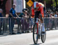 Samuel Watson (INEOS Grenadiers) has won the prologue at the start of the Tour Down Under.