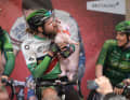 Live animals are also sometimes awarded as trophies. This is the case with the Breton one-day race Tro Bro Leon