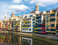 Girona, home to many professional cyclists, has a pretty old town centre