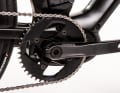 Due to its design, the BMC has to make do with one chainring - this severely limits the gear range