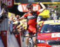 A difficult day, ideal for breakaways: Greg van Avermaet won in Le Lioran in 2016