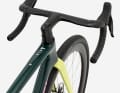The SRAM RED model features an integrated monocoque handlebar-stem assembly.