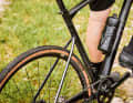 Off-road tyres: The 34 millimetre wide tyres from Mavic are suitable for off-road riding.
