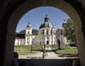 Un site imposant : le monastère d'Ettal