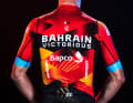 The back view of the new jersey