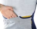 The pockets are narrow, but they carry their contents very securely 