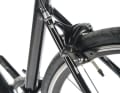La puissance de freinage des freins Promax du Cannondale est nettement inférieure à celle des freins Shimano des concurrents. 