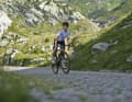 Gotthard Pass, south side: the historic Tremola road