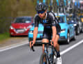 2021 wird Brenner Profi beim Team DSM - hier beim Klassiker Fleche Wallone, den er als 24. beendet