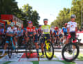 Lucinda Brand, Annemiek Van Vleuten, Silvia Persico und Anna Kiesenhofer