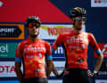 A titre de comparaison, voici à quoi ressemblait le maillot de Bahreïn-Victorious en 2022