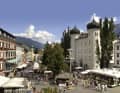 La place principale constitue le cœur battant de Lienz