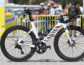 Nice and fast: Alexander Krieger's Canyon Aeroad is equipped with a new Shimano Dura-Ace twelve-speed groupset