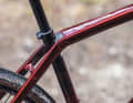 The IsoSpeed suspension between the seat tube and top tube absorbs shocks