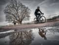 500 kilometres on icy roads and sub-zero temperatures: In the Festive 500, you have to get back on your racing bike at the end of the year to complete the challenge. 