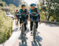 Team Bora-Hansgrohe with the new jersey for 2023. Only small things have changed
