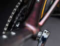 Minimalist: The BSA bottom bracket of the Aethos.