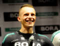 Less black, more colour: Bora-Hansgrohe's jersey design for 2018 is more playful than its largely dark predecessor