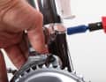 5. clamps on carbon frames must be tightened carefully. Start with 2.5 Newton metres and increase in steps of 0.5 Newton metres until the clamp is securely tightened.