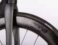 The Engage wheels with high carbon rims on the Benotti Fuoco Aero