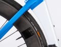Le Litening est équipé d'un jeu de roues Newmen Advanced R.50/62 Streem Aero.