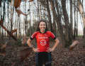 Marie-Morgane le Deunff with her uniform