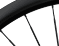 The new top model is characterised, among other things, by carbon blade spokes with an eye-catching 2:1 lacing.