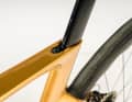 Adjusting the saddle height is a little tricky, the adjustment screw sits deep in the clamp