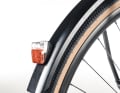 Mudguard with rear light
