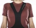 Seamless straps ensure a good fit and are sometimes cleverly designed, especially in the women's trousers
