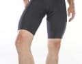 The trouser legs are joined together with just one seam and fit snugly around the thighs
