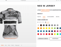 Patterns and colours can also be customised