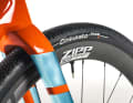 Thanks in part to the lightweight wheels from Zipp, the Swiss gravel tiller weighs just 7.7 kilos.