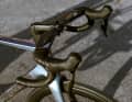 All other models have clamped handlebars. The handlebars are from Vision, the stem from Cannondale.