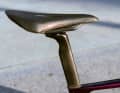 La nouvelle tige de selle en carbone est nettement plus filigrane que sur la troisième génération du SuperSix. Le tube de selle a également été optimisé sur le plan aérodynamique dans sa partie supérieure.