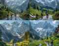 KI Rennradfahrer Alpen