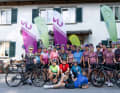 30 women took on the Transalp challenge.