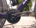 Eight chainring sizes are available for single drivetrains