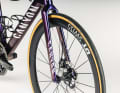 Current trends: The Canyon Ultimate focuses on aero optimisation and plenty of space for wide tyres.